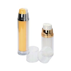 Dual Chamber Dip Tube: two formulations in one pack